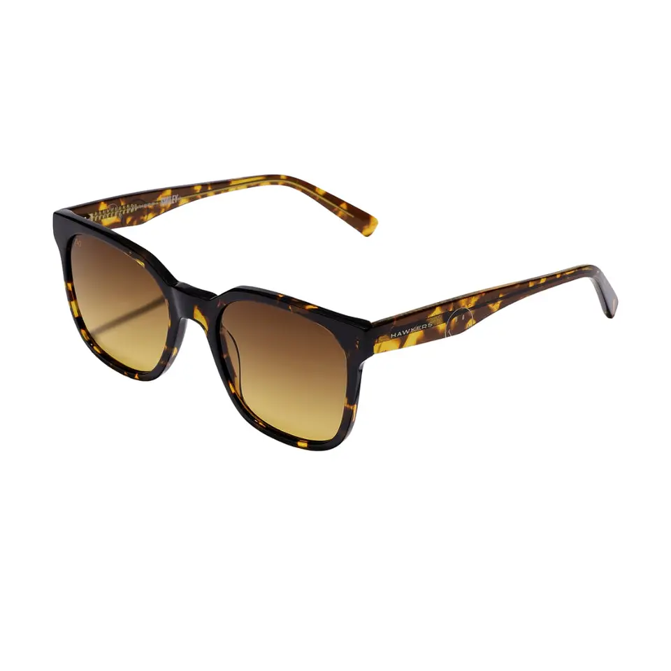Gafas de Sol Hawkers Retro Tribe - Smiley Color Degrade Carey Unisex Talla 53mm 2