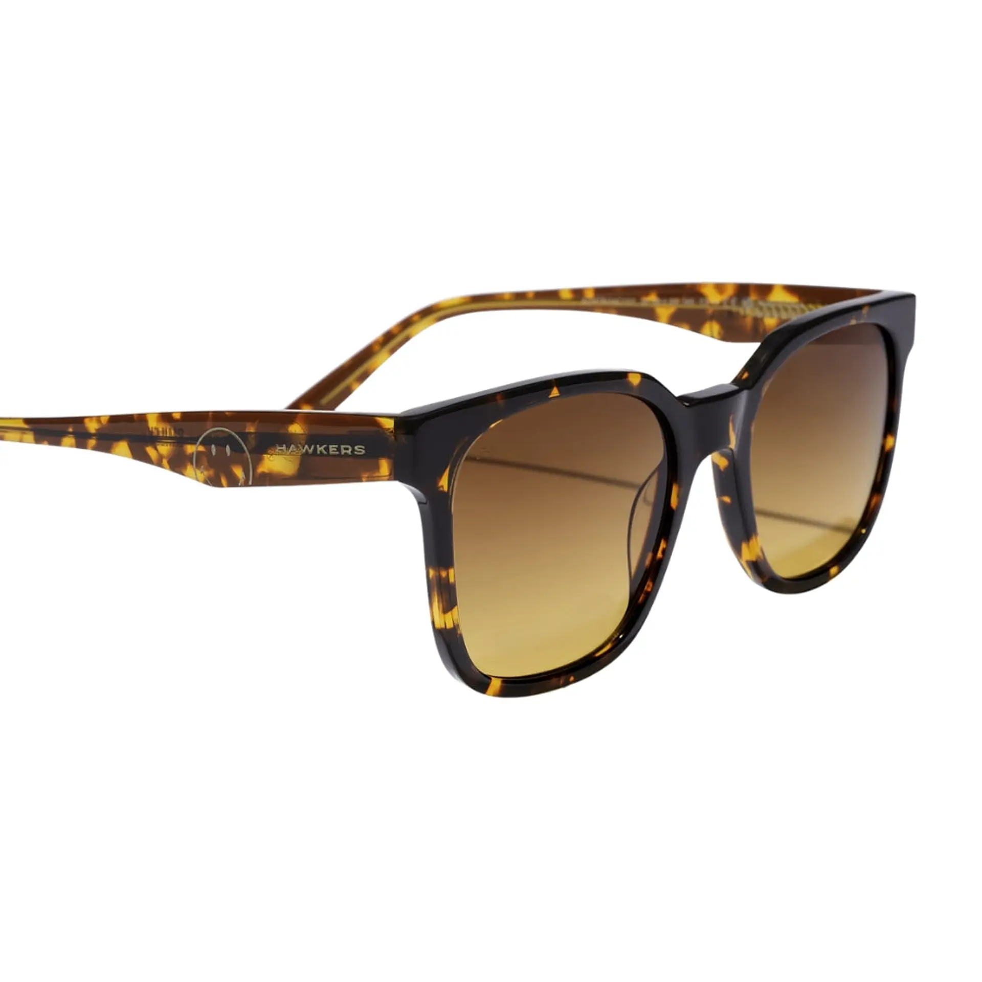 Gafas de Sol Hawkers Retro Tribe - Smiley Color Degrade Carey Unisex Talla 53mm 5