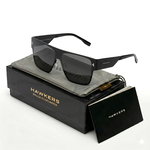 Gafas de Sol Hawkers Long Island X Paula Echevarria Color Negro Unisex Talla 145mm