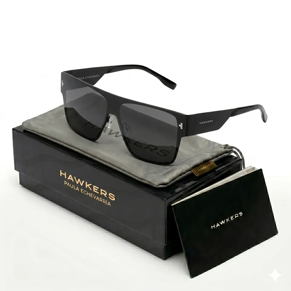 Gafas de Sol Hawkers Long Island X Paula Echevarria Color Negro Unisex Talla 145mm 1