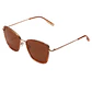 Gafas de Sol Polarizado Hawkers CHILL Marron Transparente Unisex Talla 56mm - Miniatura 2