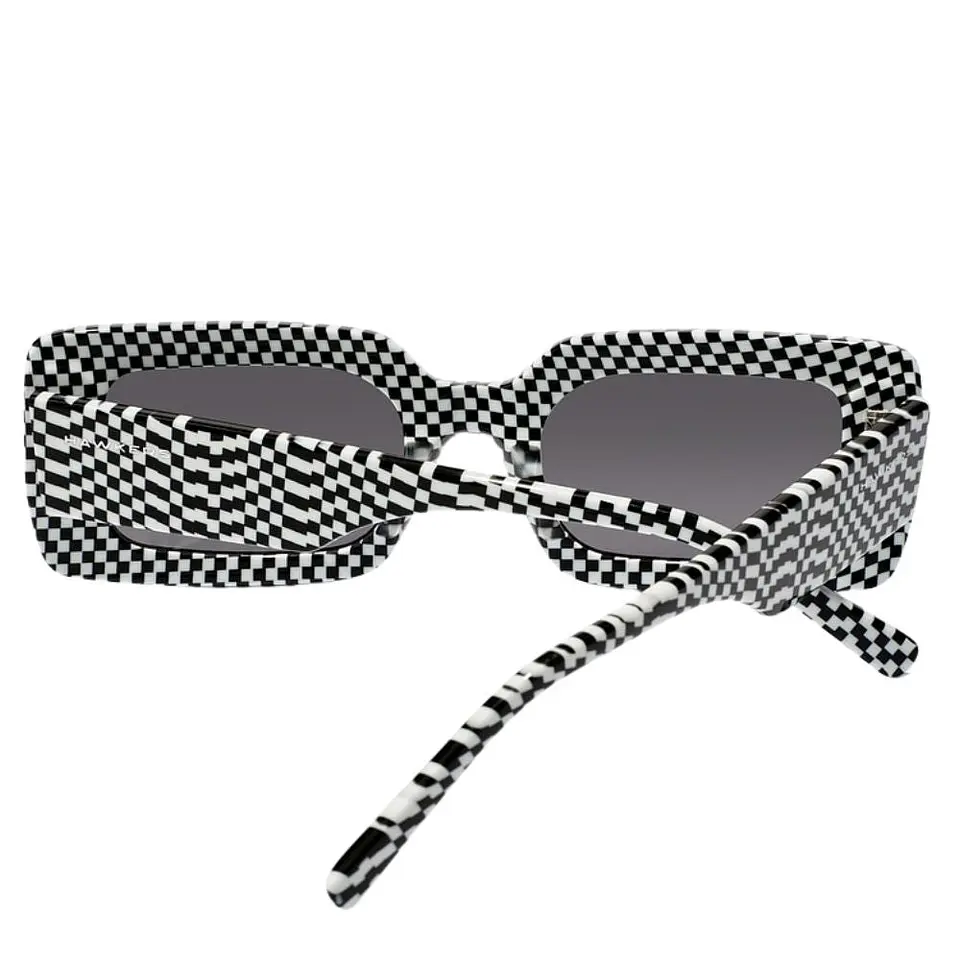 Gafas de Sol Hawkers JAM Negro y Blanco Estampado Unisex Talla 50mm 4