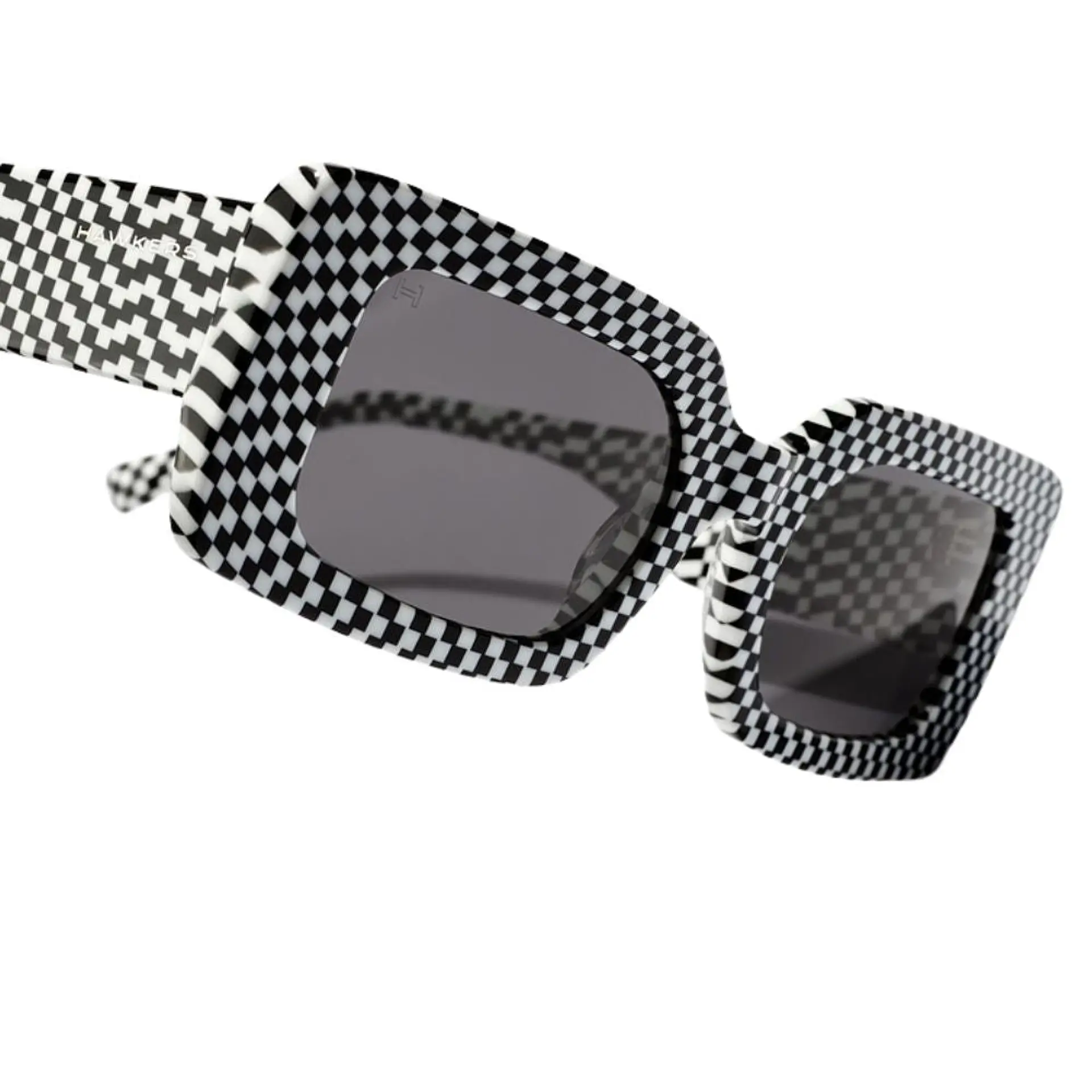 Gafas de Sol Hawkers JAM Negro y Blanco Estampado Unisex Talla 50mm 6