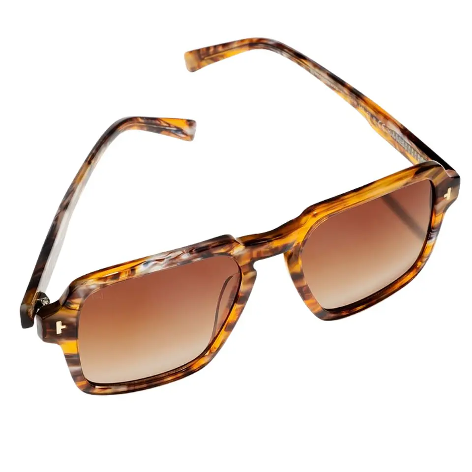 Gafas de Sol Hawkers LASH Naranja y Marron Tortuga Unisex Talla 58mm 5