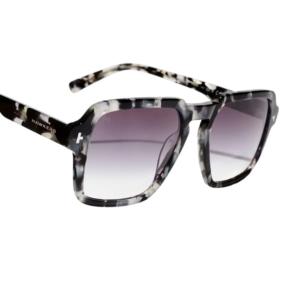Gafas de Sol Hawkers LASH Gris y Negro Tortuga Unisex Talla 58mm 6