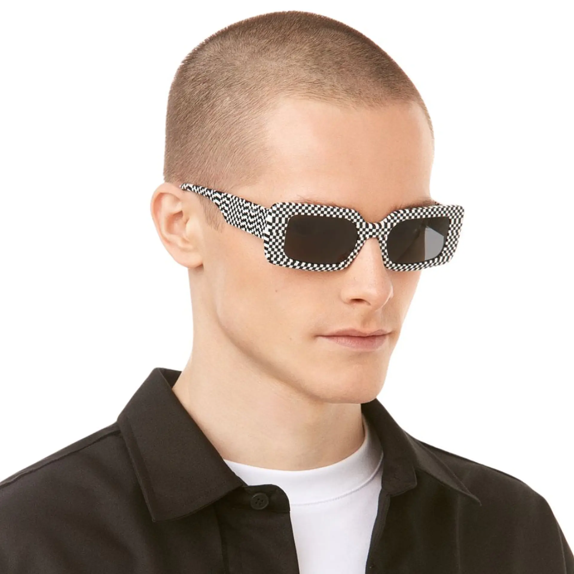 Gafas de Sol Hawkers JAM Negro y Blanco Estampado Unisex Talla 50mm 7