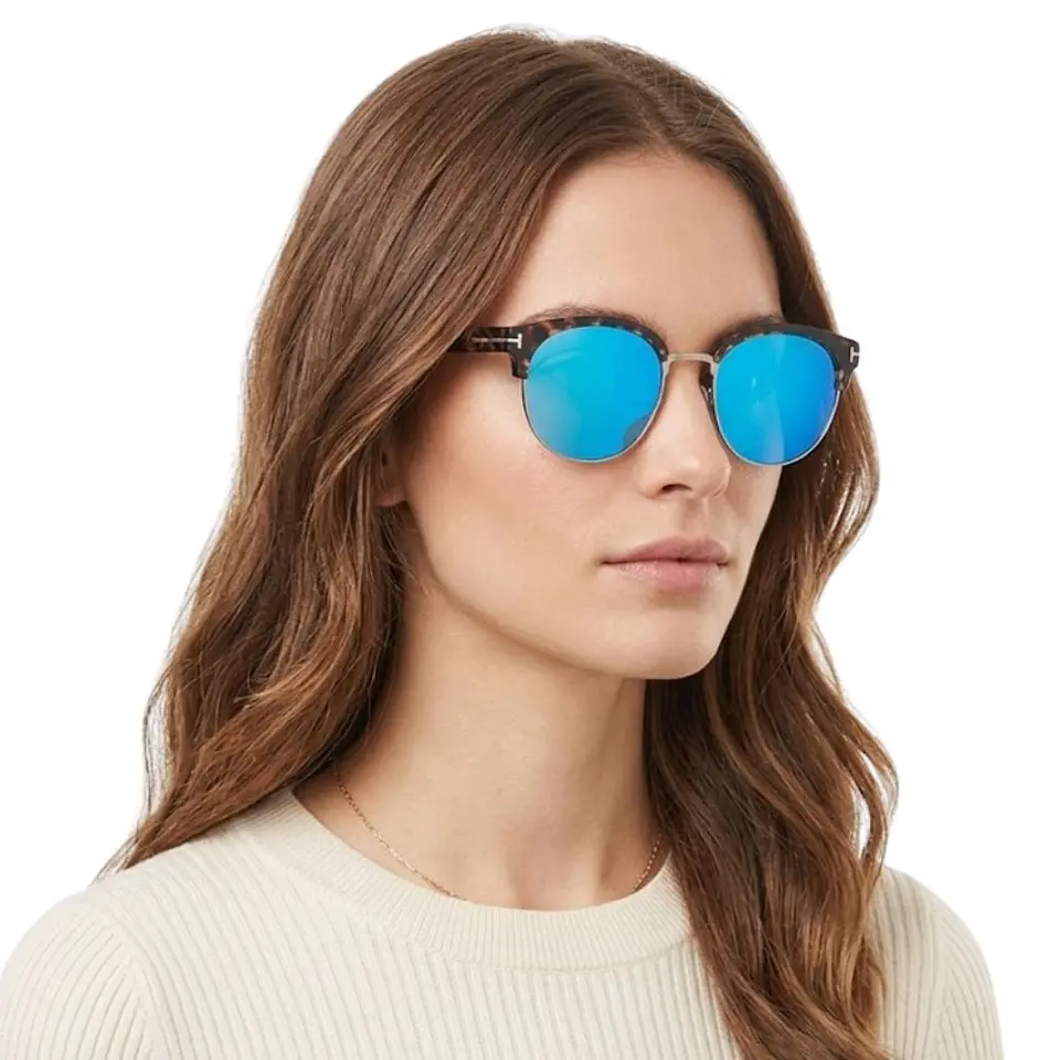 Gafas de Sol Polarizado Hawkers NEW CLASSIC ROUNDED Azul Espejado Unisex Talla 53mm 8