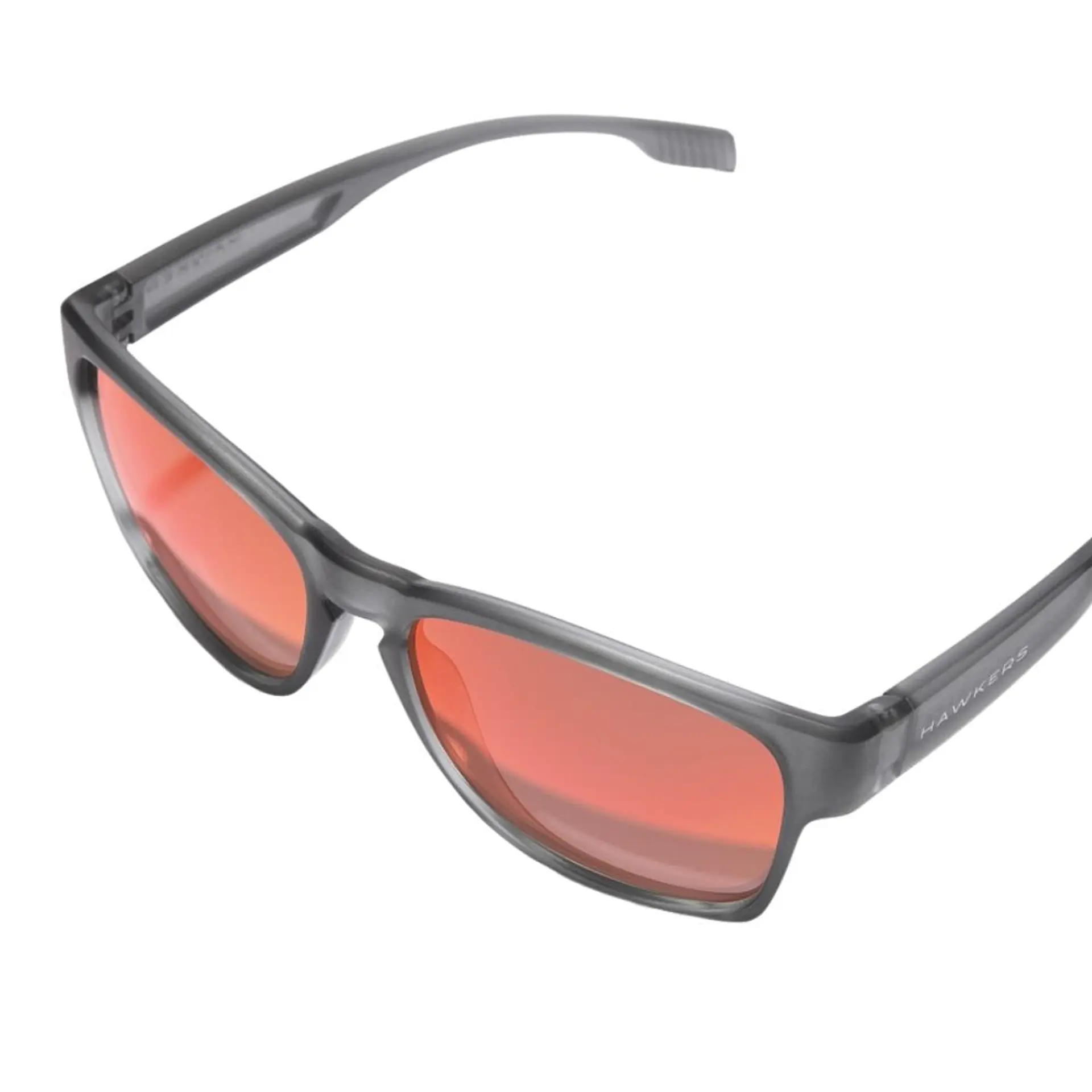 Gafas de Sol Polarizado Hawkers CORE RAW Gris y Rojo Espejado Unisex Talla 56mm 6