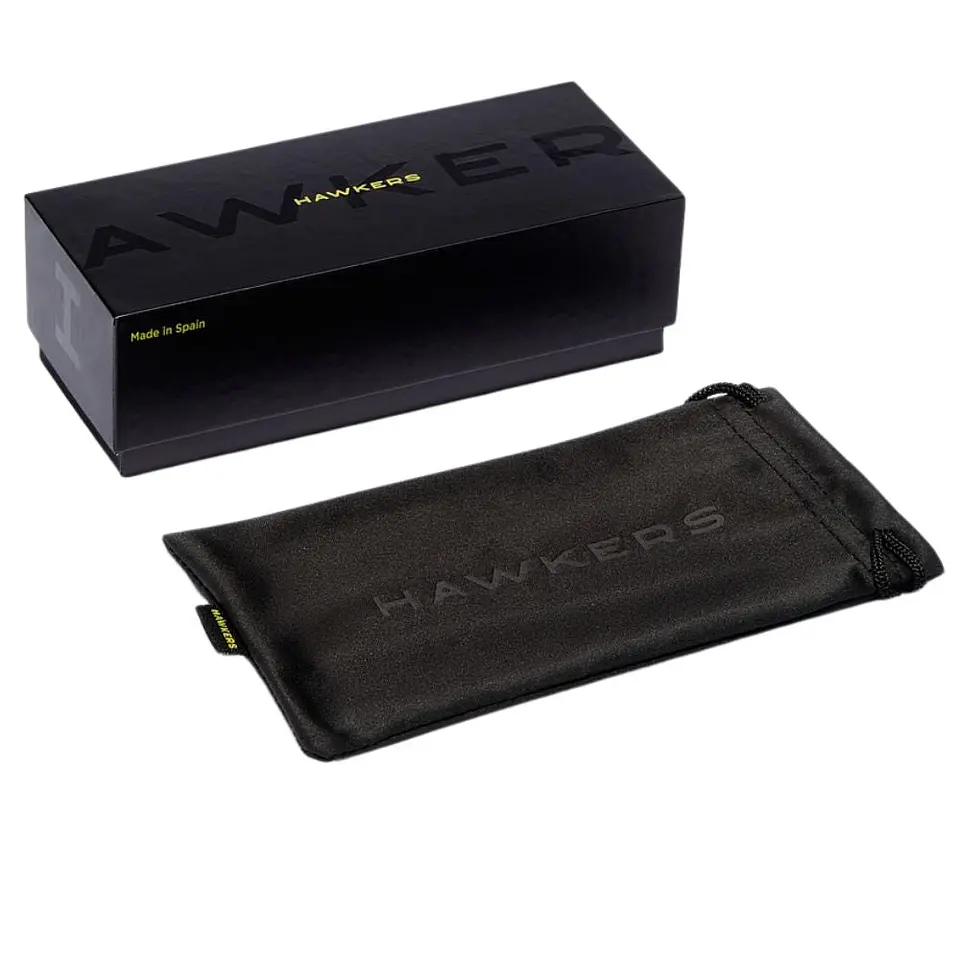 Gafas de Sol Polarizado Hawkers FASTER RAW CARBON FIBER Negro Estampado Mate Unisex Talla 58mm 9