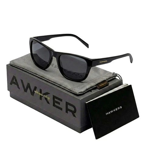 Gafas de Sol Polarizado Hawkers Owens HOWE22BBTP Negro Unisex Talla 54mm