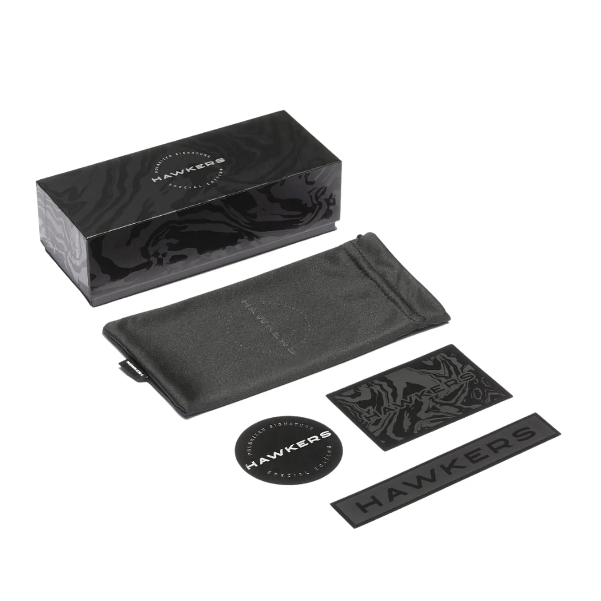 Gafas de Sol Polarizado Hawkers ONE RAW Plateado Espejado Unisex Talla 54mm 8