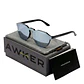 Gafas de Sol Hawkers WARWICK VENM HYBRID Plateado Espejado Unisex Talla 50mm - Miniatura 1