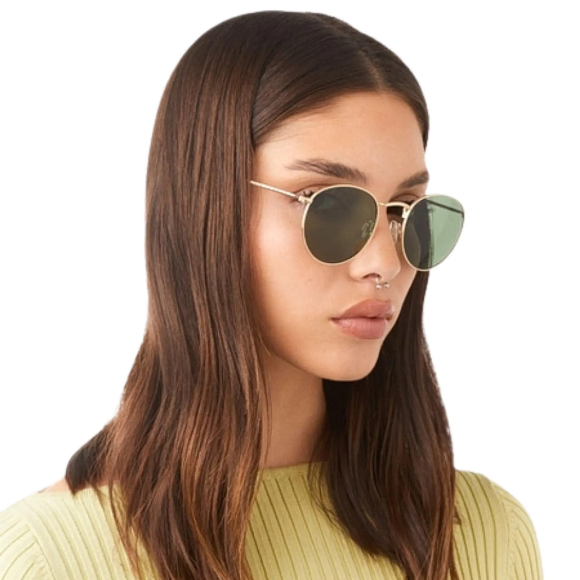 Gafas de Sol Hawkers Polarizado MOMA MIDTOWN Verde Dorado Unisex Talla 49mm 6