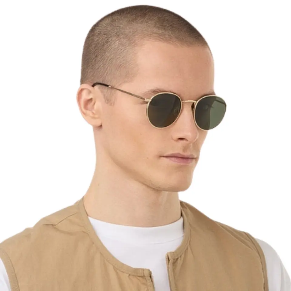 Gafas de Sol Hawkers Polarizado MOMA MIDTOWN Verde Dorado Unisex Talla 49mm 7