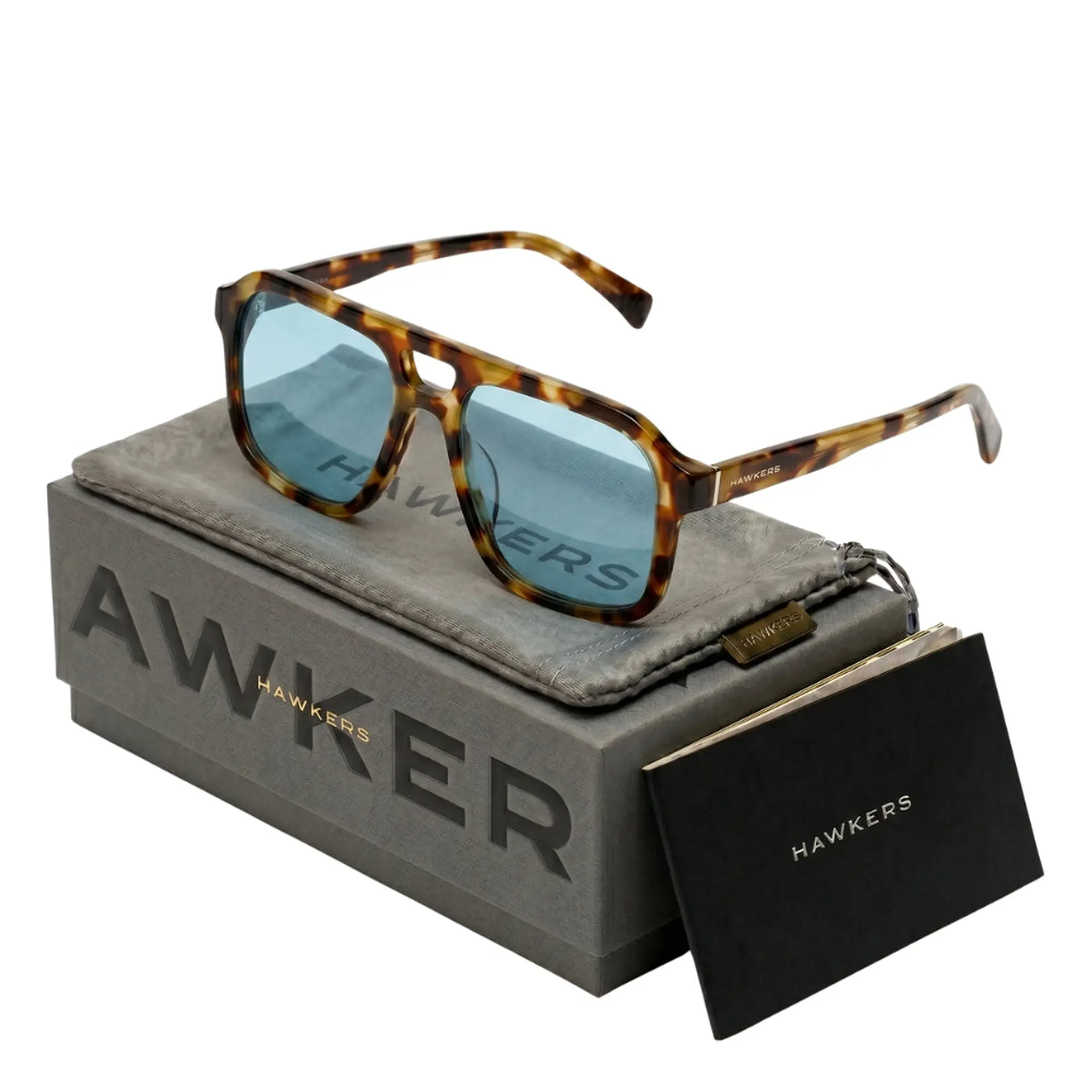 Gafas de Sol Hawkers Croupier HCRO22CLX0 Celeste Unisex Talla 53mm 1