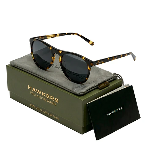 Gafas de Sol Hawkers Joker - Paula Echevarria HJOK22CBXE Amarillo Carey Unisex Talla 54mm