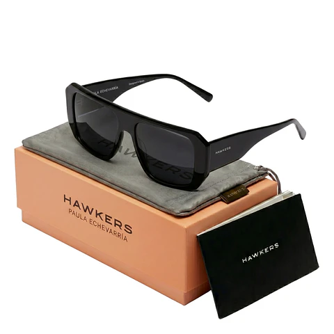 Gafas de Sol Hawkers Hell - Paula Echevarría HHEL24BBXE Negro Unisex Talla 56mm
