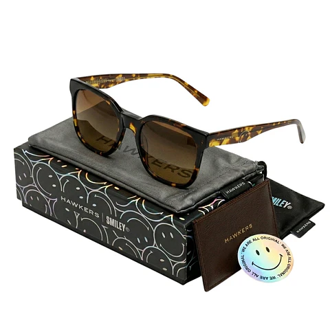 Gafas de Sol Hawkers Tribe - Smiley HTRI24CYXY Amarillo Degrade Unisex Talla 53mm
