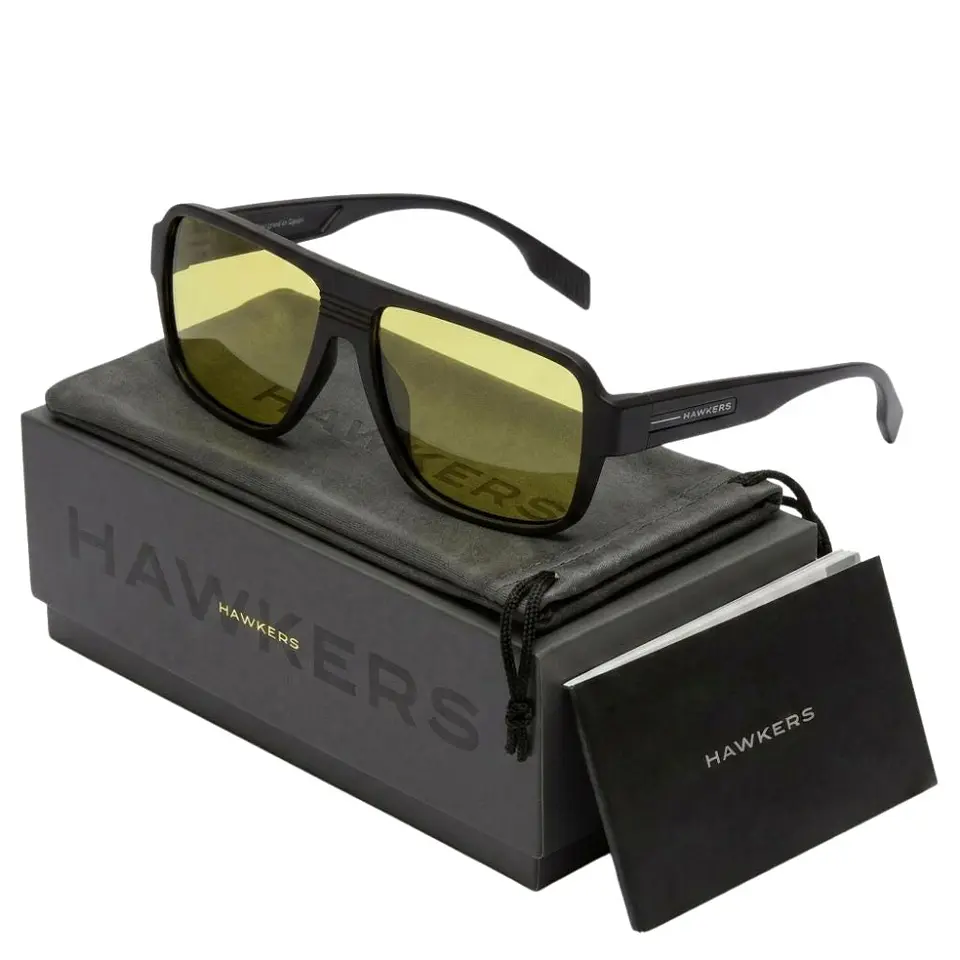Gafas de Sol Hawkers PARLAY Negro y Verde Degrade Unisex Talla 58mm 1