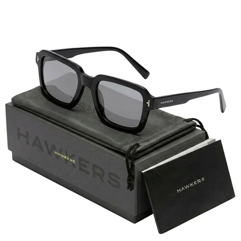 Gafas de Sol Hawkers POINT HPOI24BGX0 Negro Unisex Talla 52mm