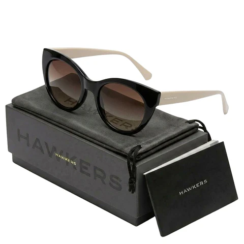 Gafas de Sol Hawkers DIVINE HDIV24BWT0 Marron Degrade Unisex Talla 50mm