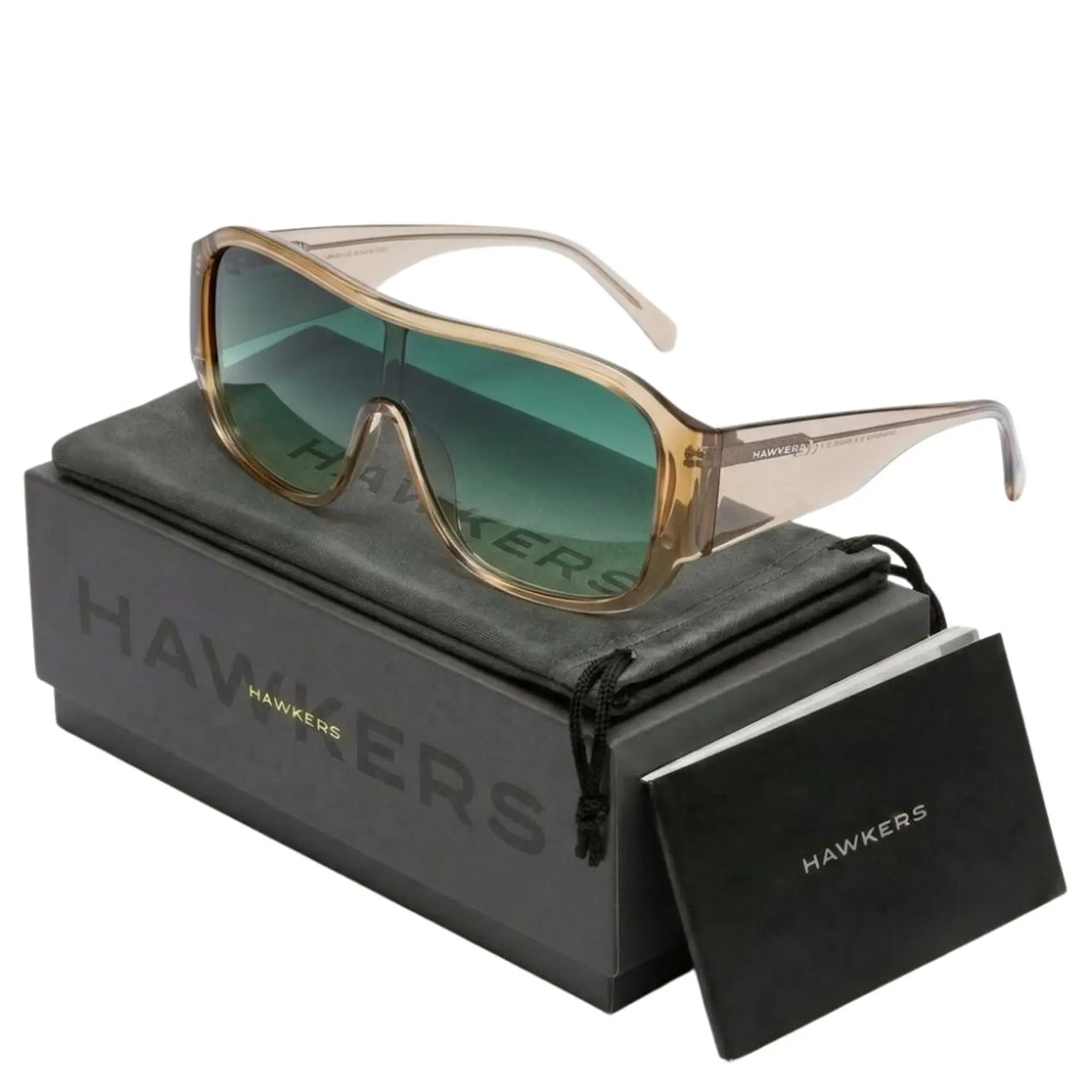 Gafas de Sol Hawkers FEROE Beige Transparente Unisex Talla 134mm 1