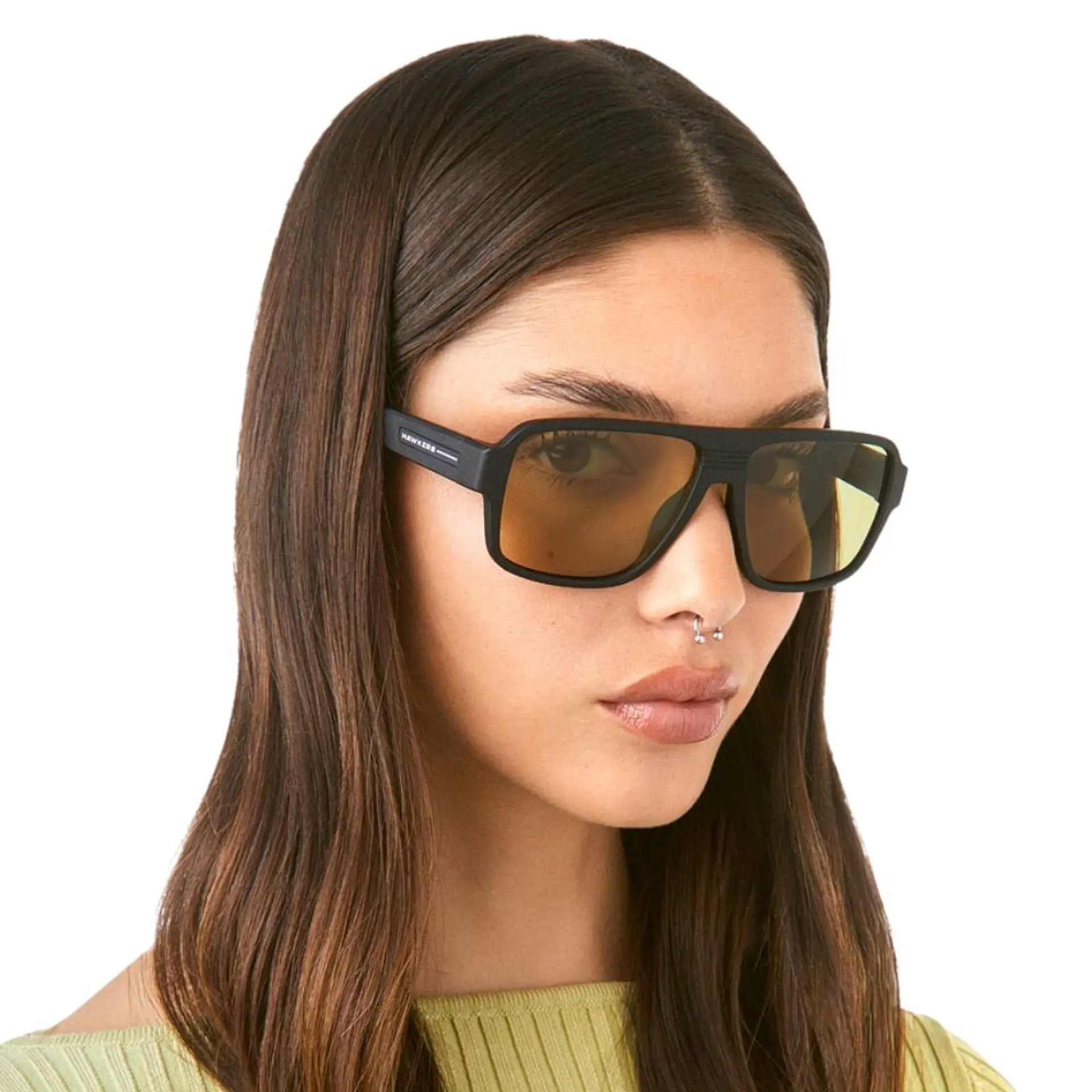 Gafas de Sol Hawkers PARLAY Negro y Verde Degrade Unisex Talla 58mm 7