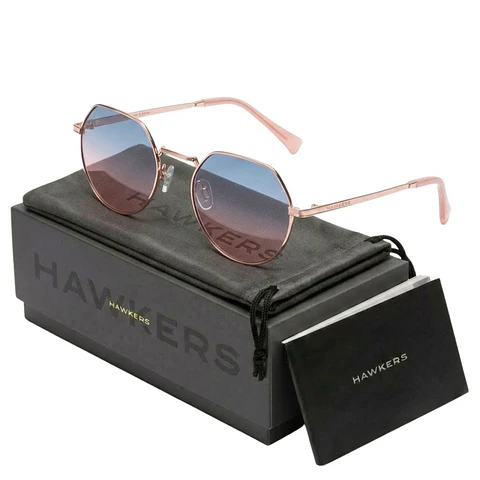 Gafas de Sol Hawkers AURA HAUR26KLM0 Azul Degrade Unisex Talla 52mm
