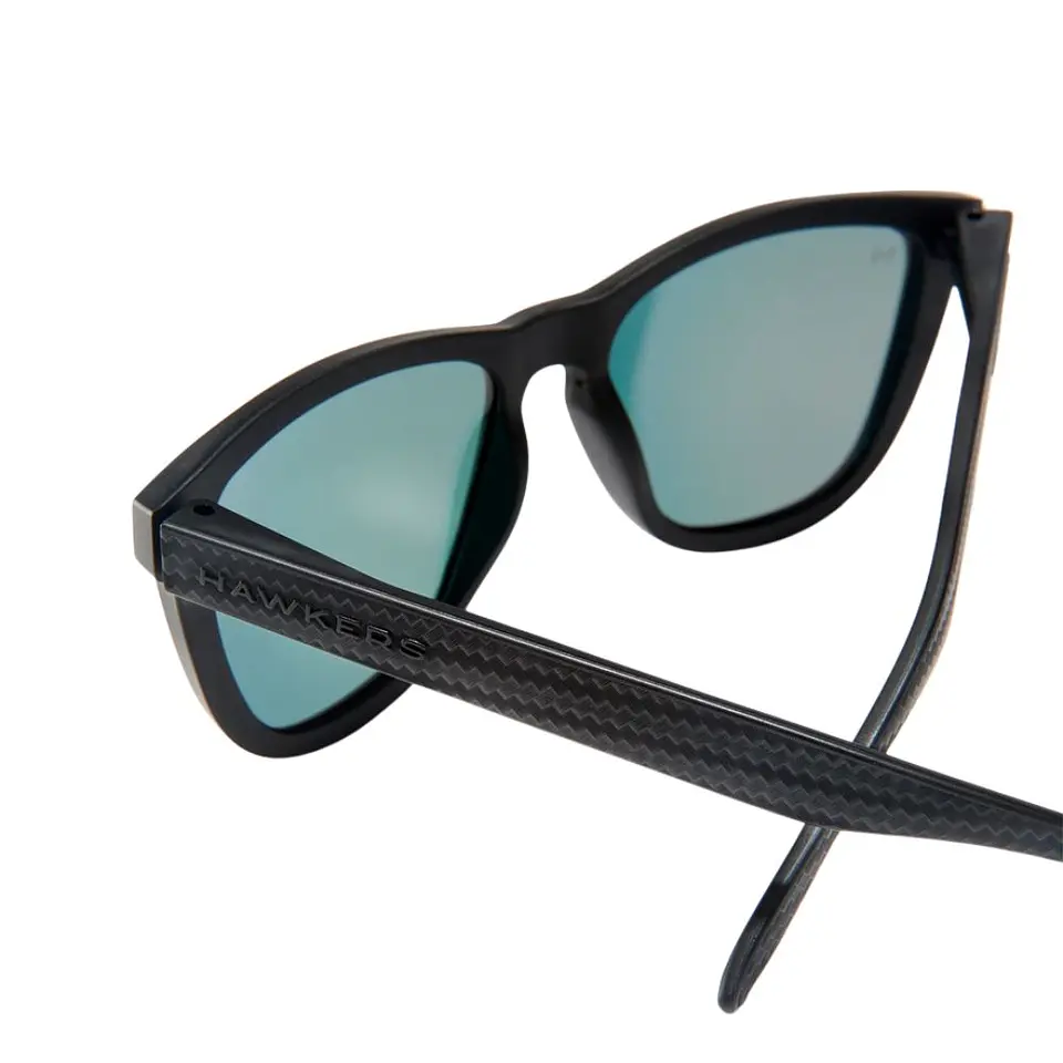 Gafas de Sol Polarizado Hawkers ONE RAW CARBON FIBER Rojo Espejado Unisex Talla 54mm 4