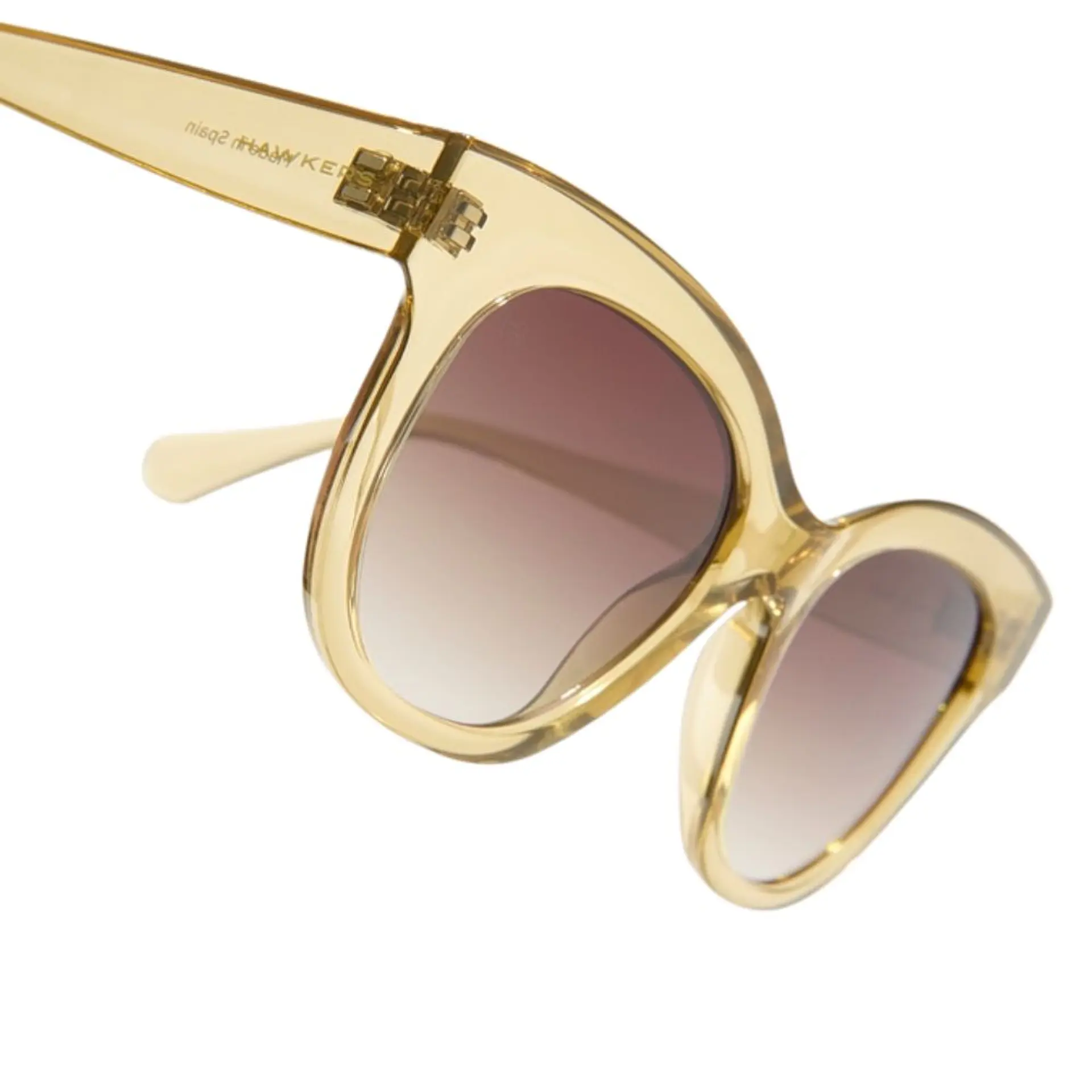 Gafas de Sol Hawkers AUDREY RAW Beige Transparente Unisex Talla 52mm 6
