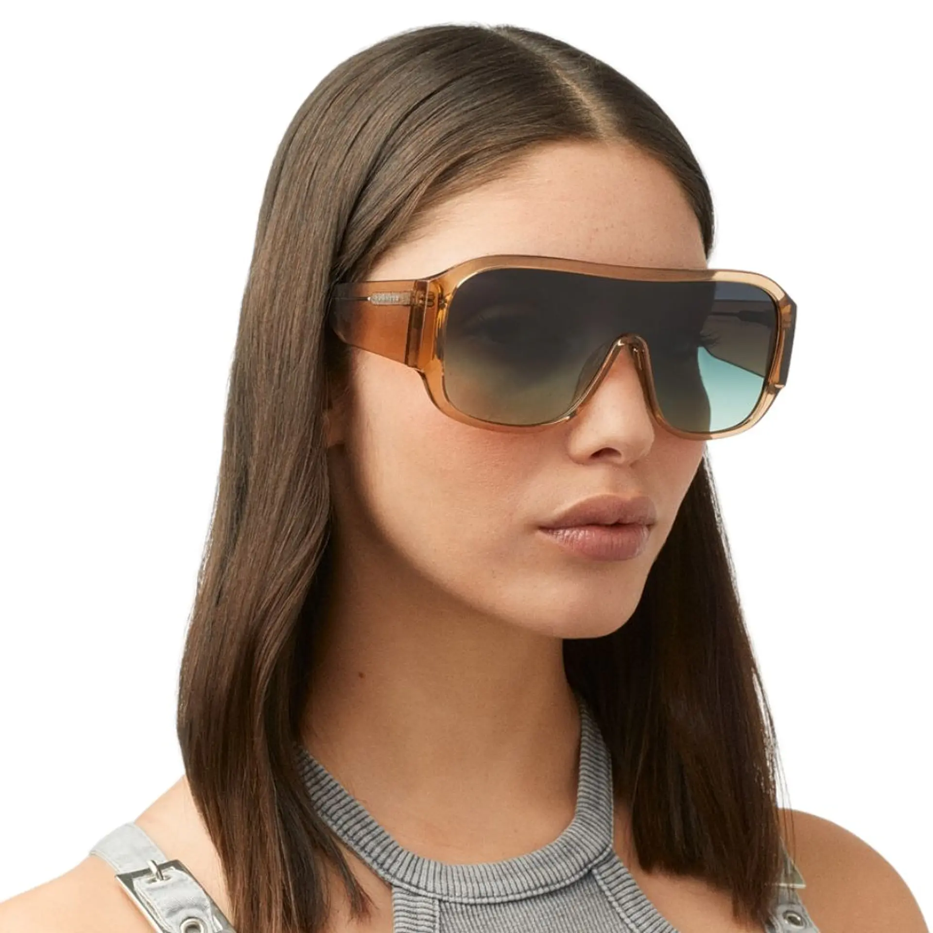 Gafas de Sol Hawkers FEROE Beige Transparente Unisex Talla 134mm 8