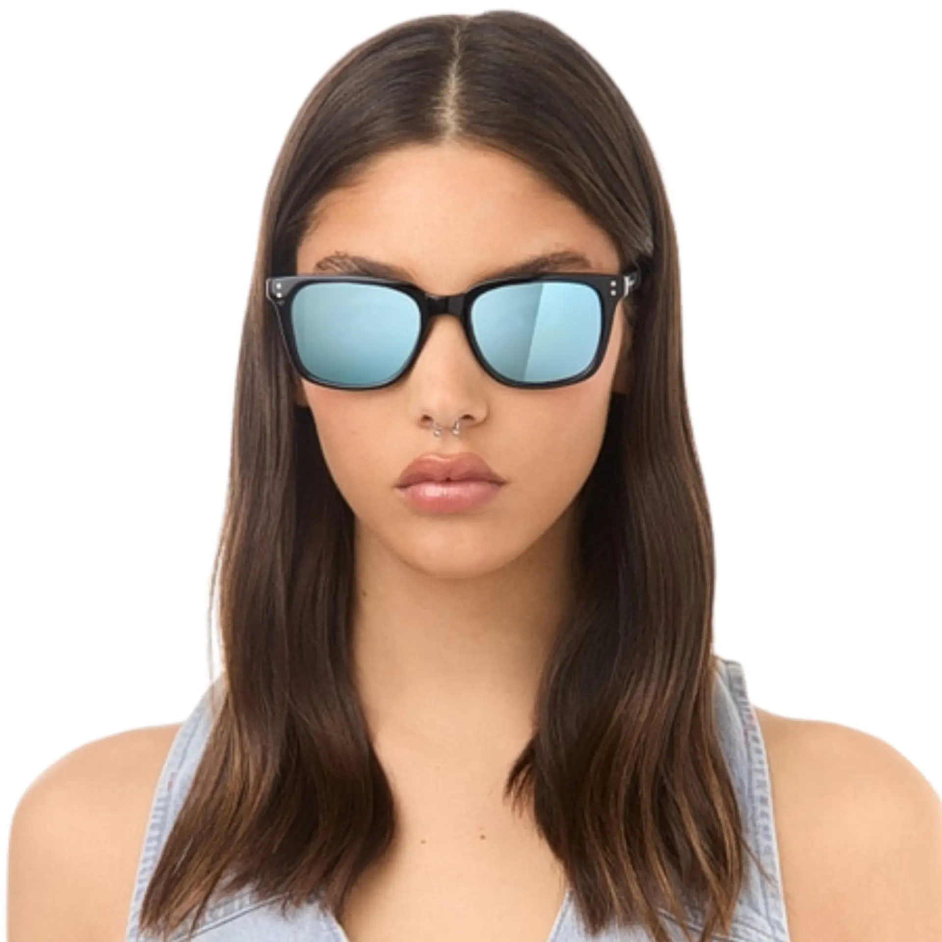 Gafas de Sol Hawkers JACK HJAC22BLTP Azul Espejado Unisex Talla 51mm 6