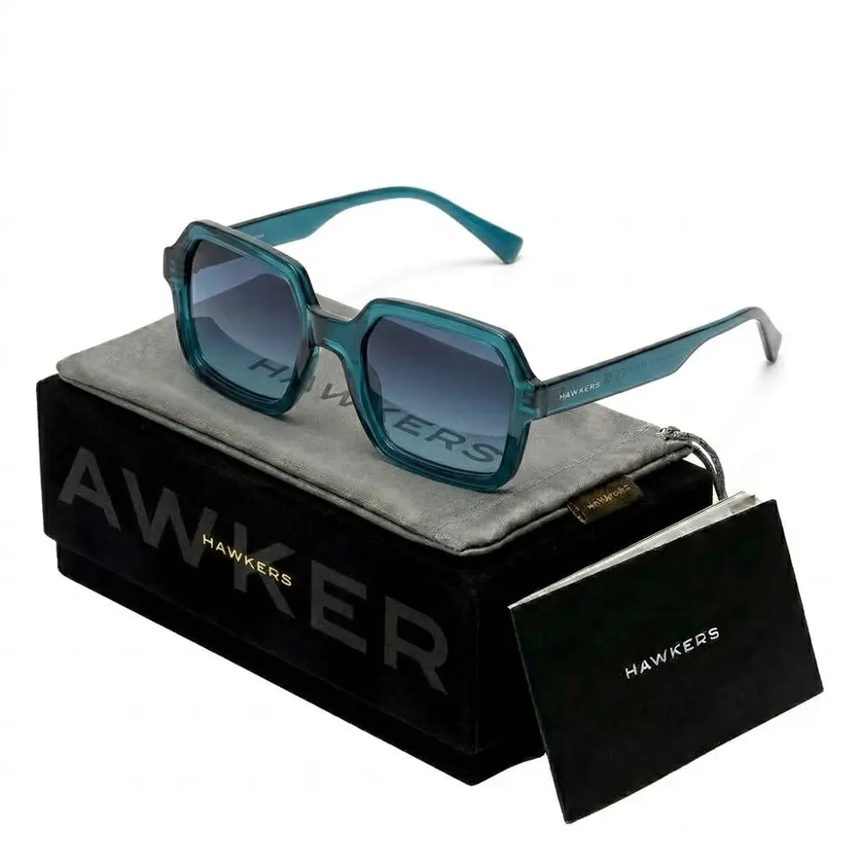 Gafas de Sol Hawkers MINIMAL MAX HMMX24LLT0 Azul Degrade Unisex Talla 52 mm 1
