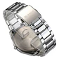 Reloj Analogo Curren KREB491903 8274 para Hombre en Acero Color Plateado y Azul - Miniatura 2