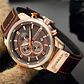 Reloj Analogo Curren KREB942001 para Hombre en Cuero Color Marrón - Dorado - Miniatura 5