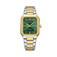 Reloj Analogo Curren KREE0401 para Hombre en Acero Color Dorado - Verde - Miniatura 1