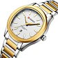 Reloj Analogo Curren KREE4103 para Hombre en Acero Color Dorado - Blanco - Miniatura 3