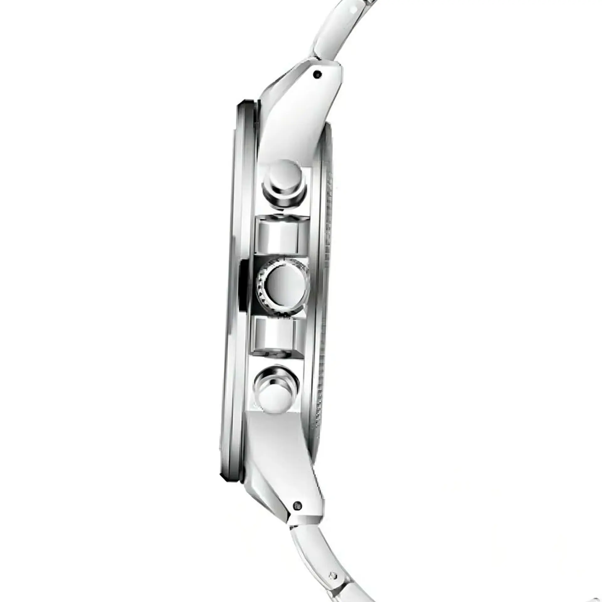 Reloj Analogo Curren KREB491903 8274 para Hombre en Acero Color Plateado y Azul 4