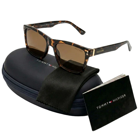 Gafas de Sol Polarizado TOMMY HILFIGER OUTLOOK X60220 Marron Habana Unisex Talla 56mm