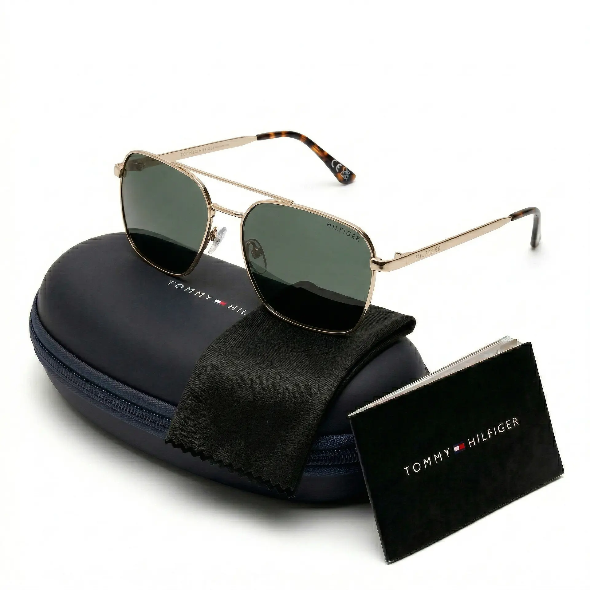 Gafas de Sol Polarizado TOMMY HILFIGER OUTLOOK X62207 Verde Hombre Talla 52mm 1