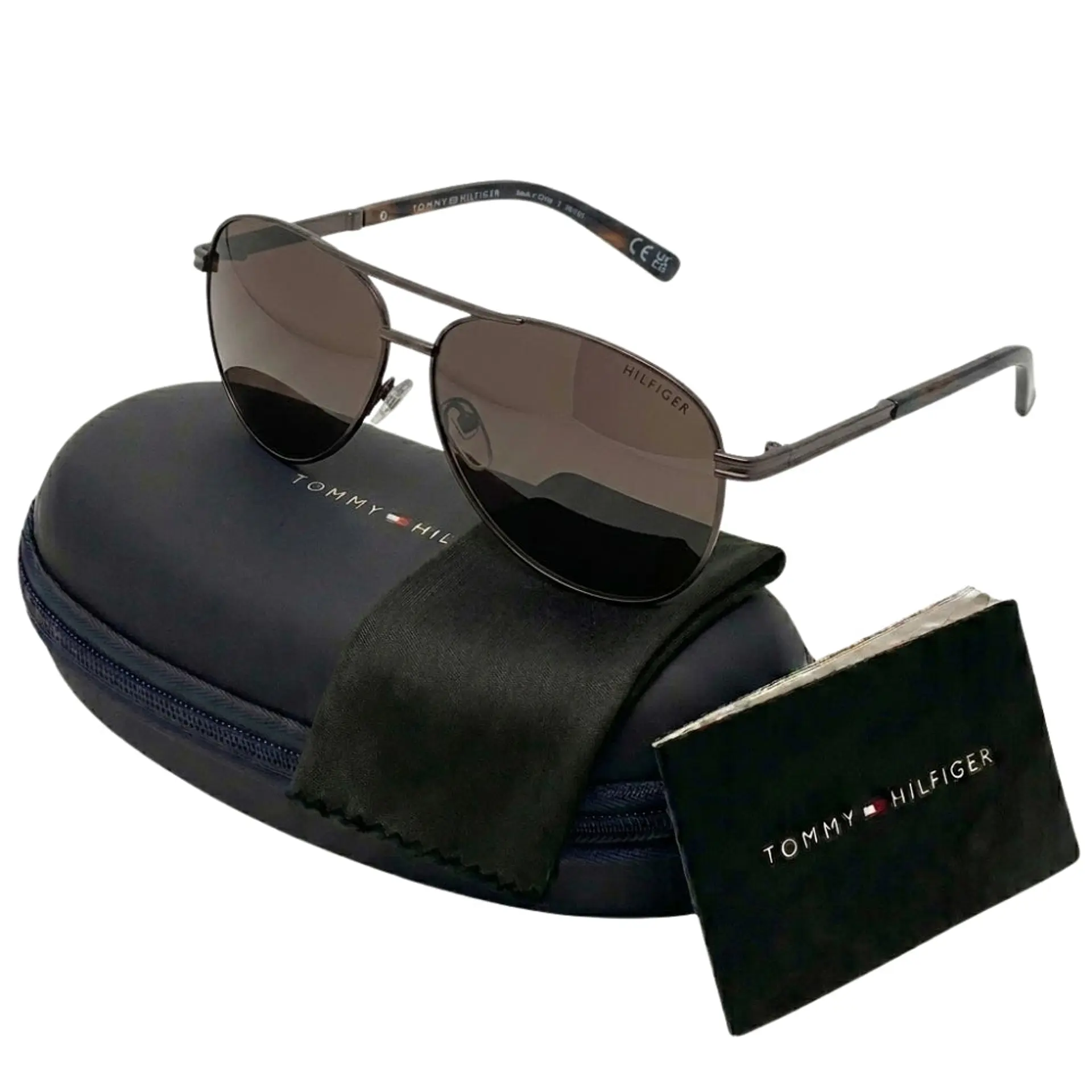 Gafas de Sol Polarizado TOMMY HILFIGER OUTLOOK X62131 Marron Habana Hombre Talla 60mm 1