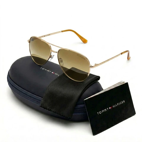 Gafas de Sol TOMMY HILFIGER OUTLOOK 66397612 Dorado Mujer Talla 60mm