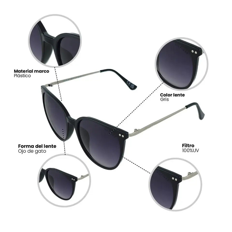 Gafas de Sol TOMMY HILFIGER OUTLOOK X67032 Negro Degrade Mujer Talla 54mm 5