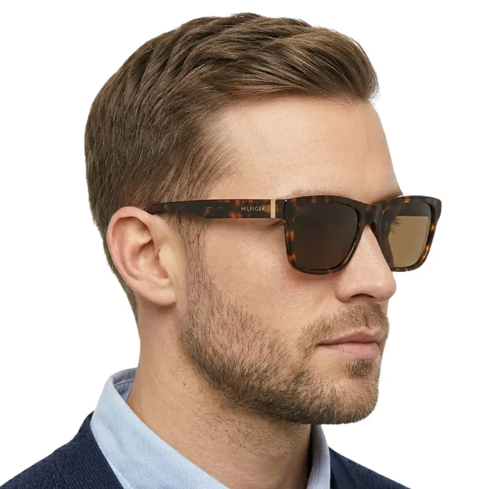 Gafas de Sol Polarizado TOMMY HILFIGER OUTLOOK X60220 Marron Habana Unisex Talla 56mm 7