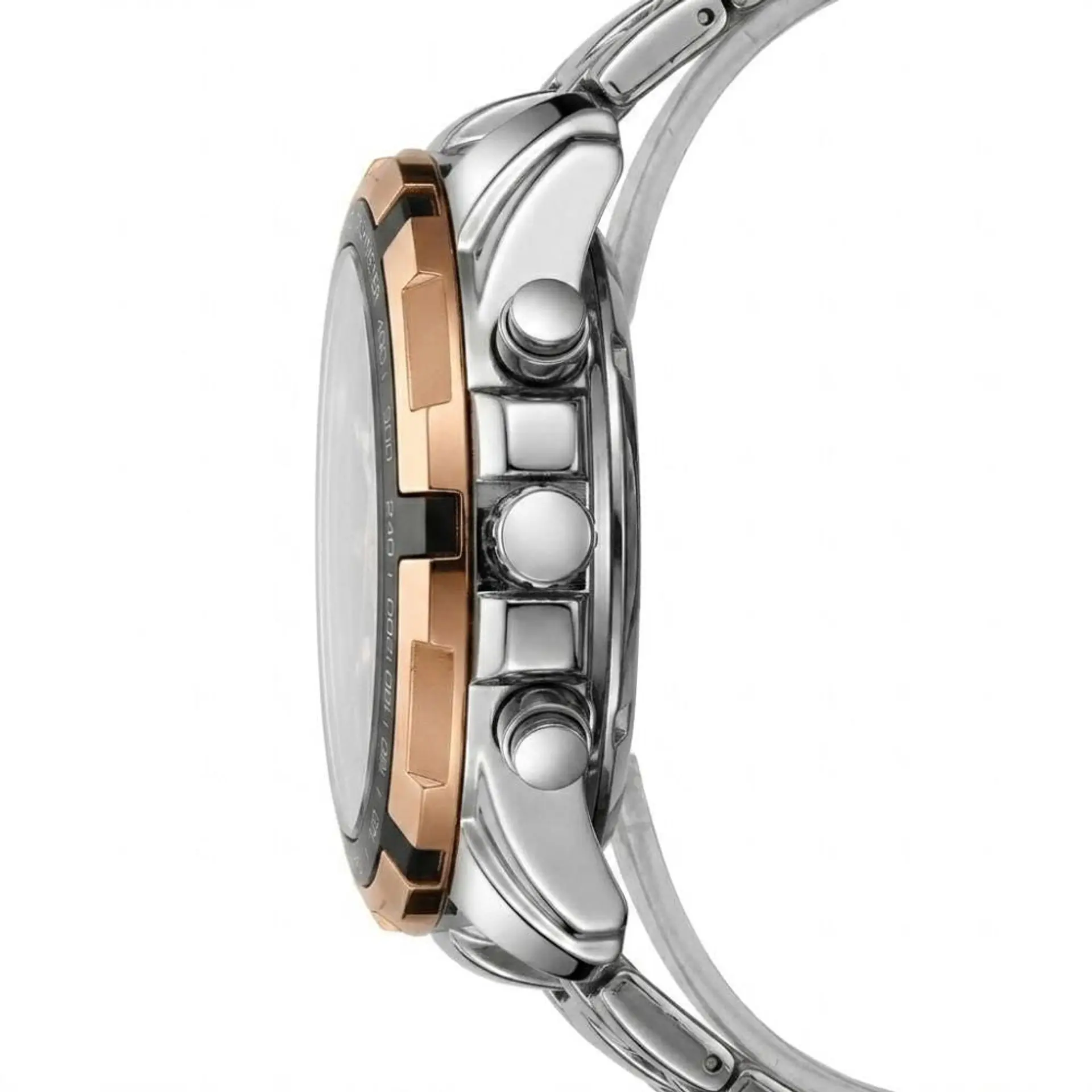 Reloj Analógica Curren KRE02192001 Para Hombre en Acero Color Plateado 3