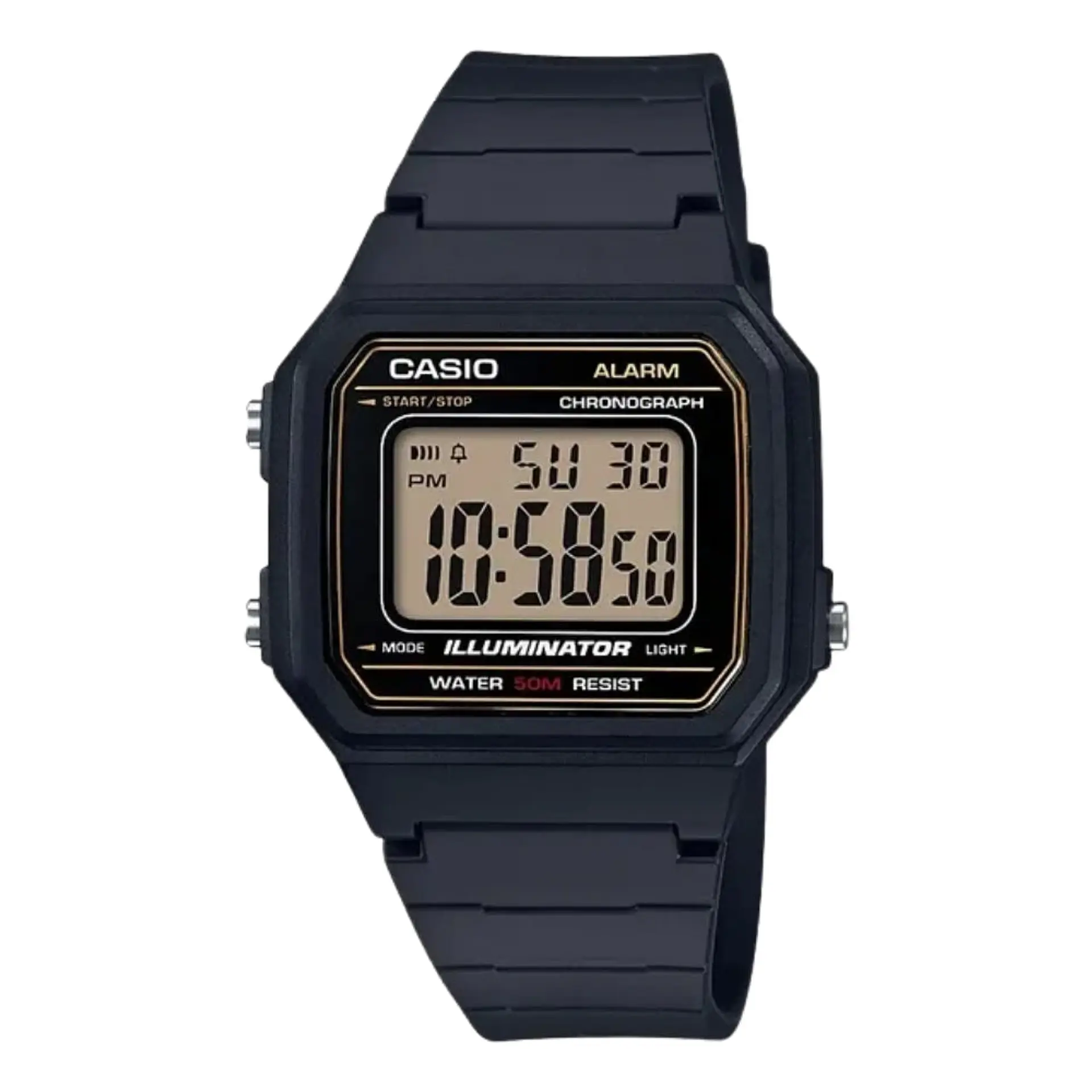 Reloj Digital Casio W217H_9AV Para Hombre en Resina Color Azul 1
