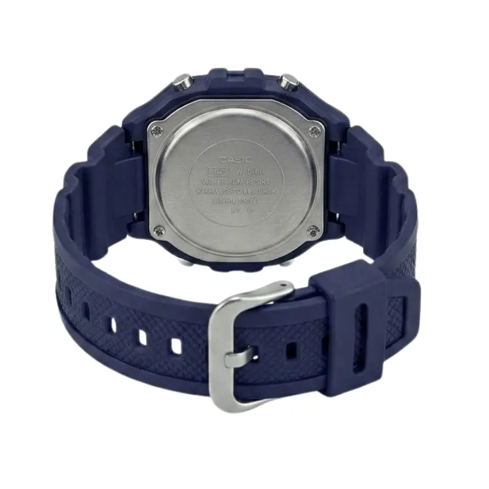 Reloj Digital Casio W_218H_2AV para Hombre en Resina Color Azul 3