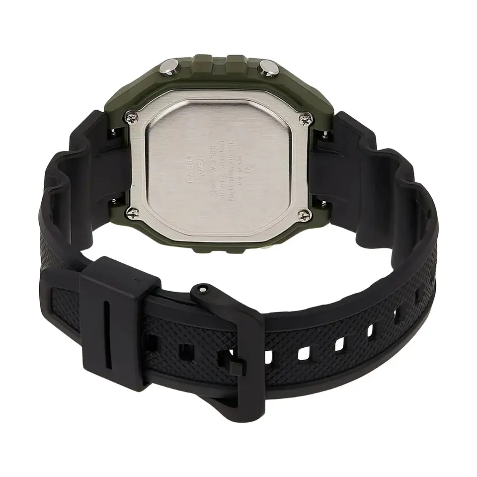 Reloj Digital Casio W_218H_3AV para Hombre en Resina Color Negro 2