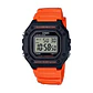 Reloj Digital Casio W_218H_4B2V Unisex en Resina Color Naranja - Miniatura 1