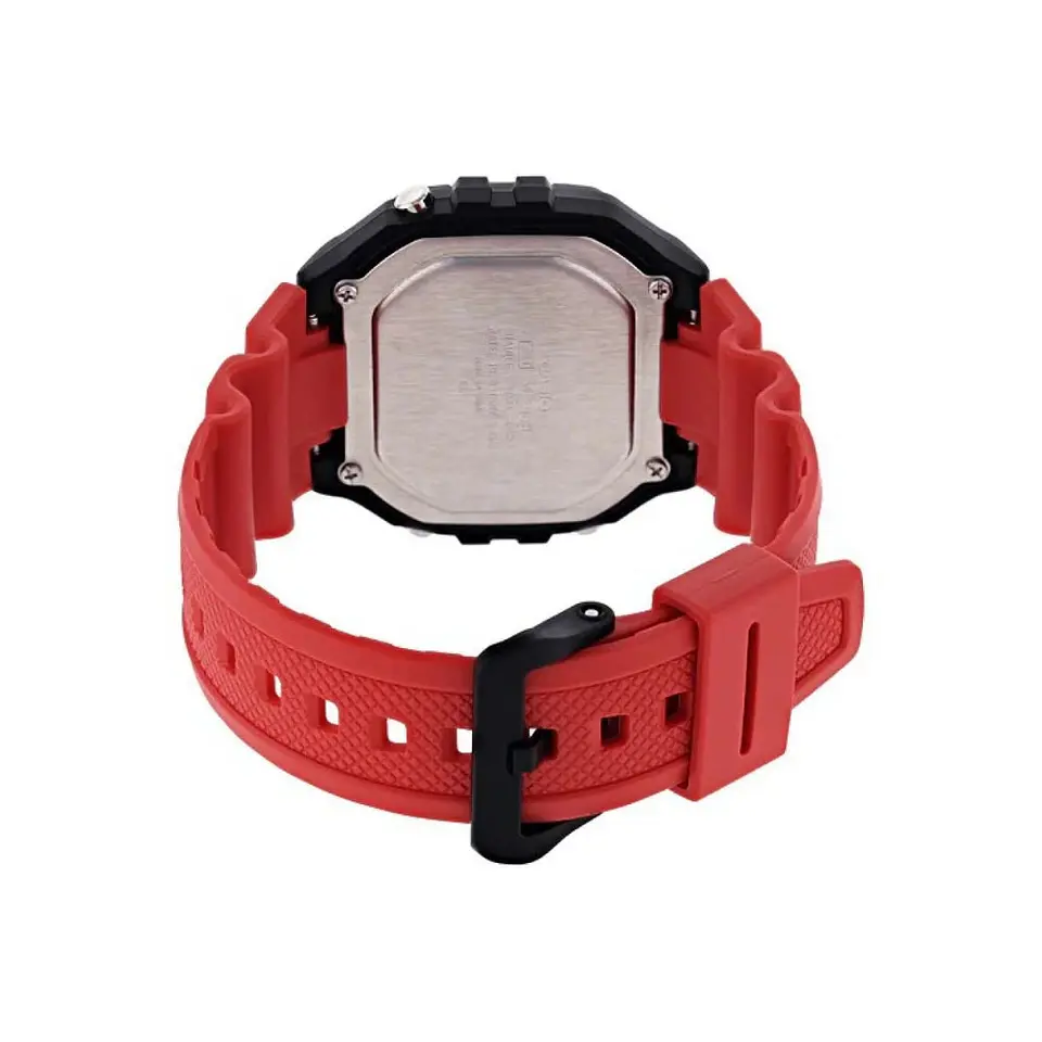 Reloj Digital Casio W_218H_4BV para Hombre en Resina Color Rojo 2